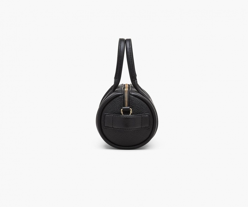 Marc Jacobs The Leather Mini Duffle Black | USA_MJ80532