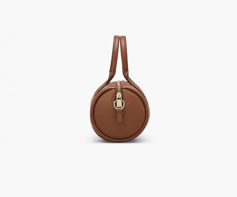 Marc Jacobs The Leather Mini Duffle Brown | USA_MJ80297