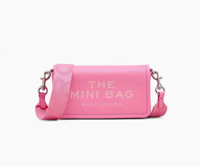 Marc Jacobs The Leather Mini Pink | USA_MJ21557