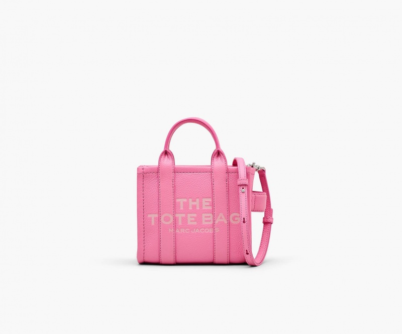 Marc Jacobs The Leather Mini Pink | USA_MJ93551