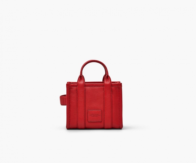 Marc Jacobs The Leather Mini Red | USA_MJ51639