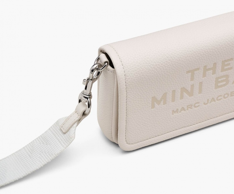 Marc Jacobs The Leather Mini White | USA_MJ54618