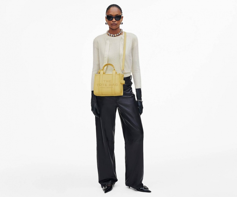 Marc Jacobs The Leather Small Yellow | USA_MJ13541