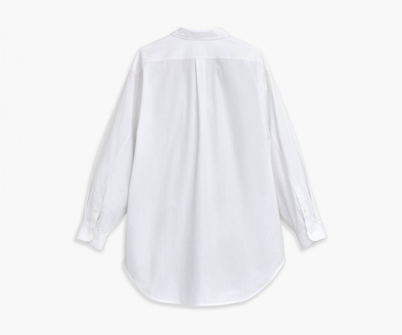 Marc Jacobs The Monogram Big Shirt White | USA_MJ46014