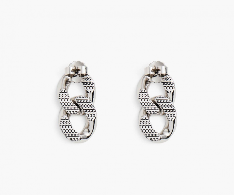 Marc Jacobs The Monogram Chain Link Light Silver | USA_MJ49161