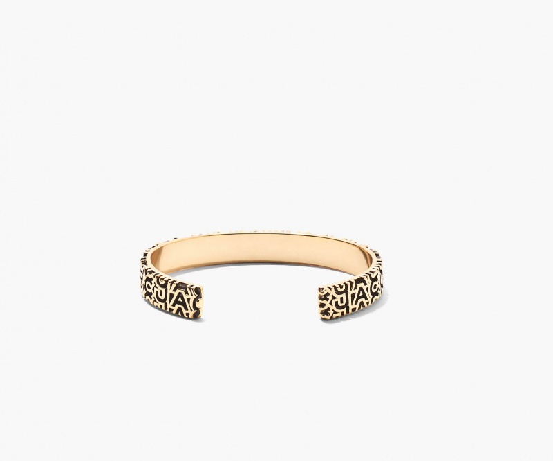 Marc Jacobs The Monogram Engraved Gold | USA_MJ29704