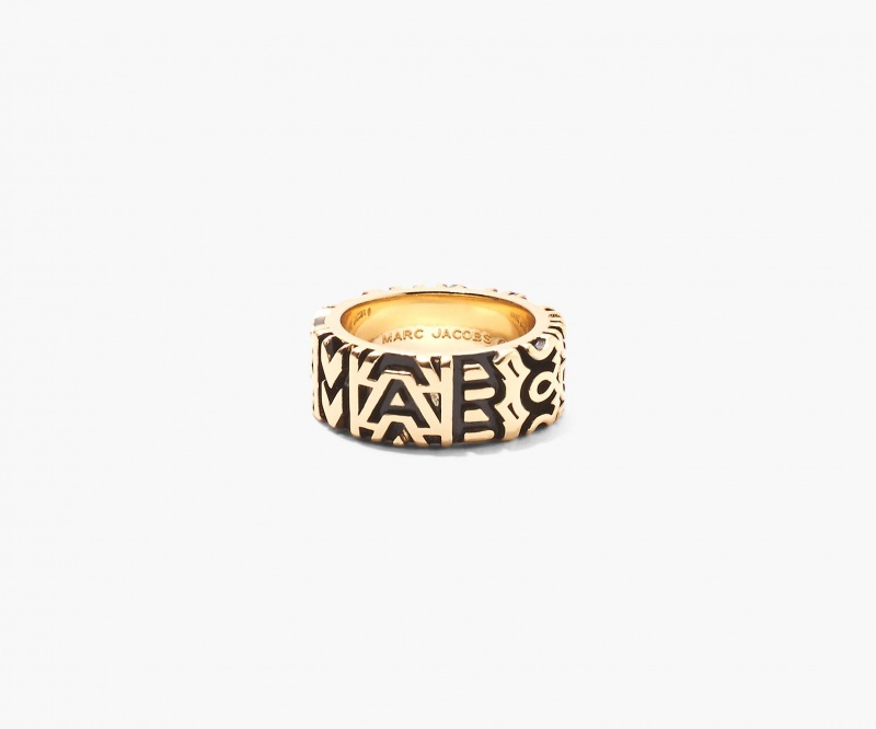 Marc Jacobs The Monogram Engraved Gold | USA_MJ78572