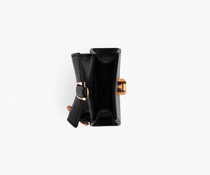 Marc Jacobs The Nano St. Marc Top Handle Black | USA_MJ29047