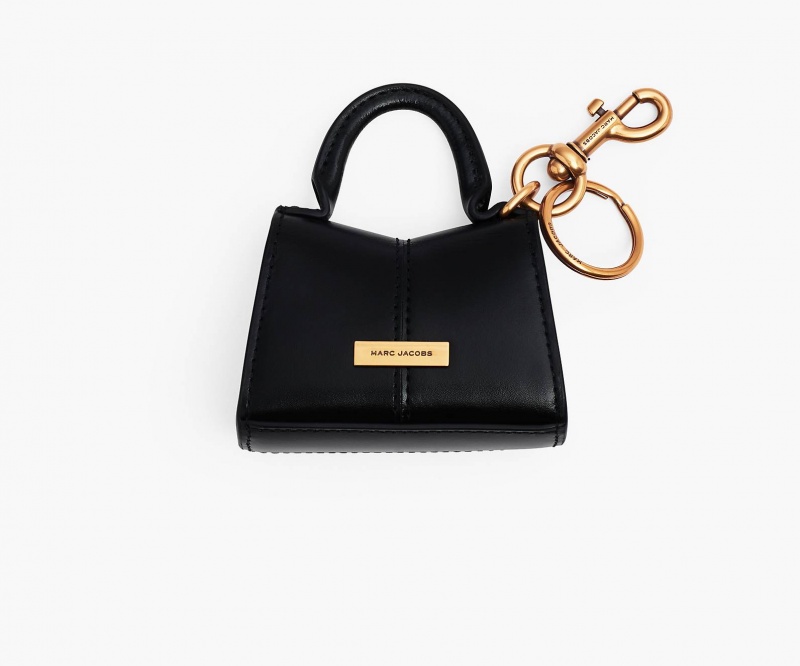 Marc Jacobs The Nano St. Marc Top Handle Black | USA_MJ29047