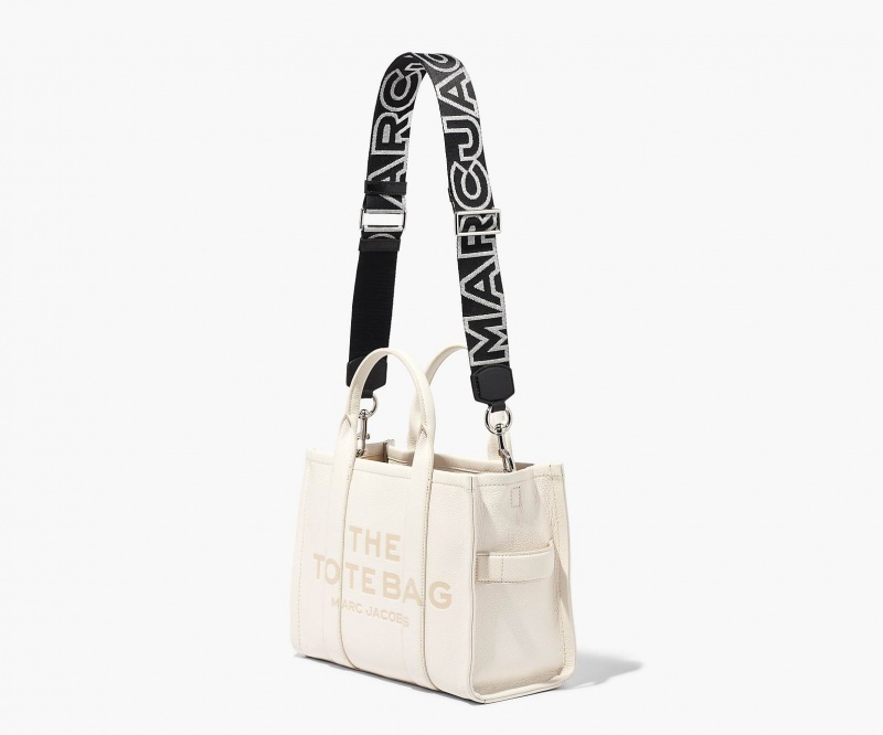 Marc Jacobs The Outline Logo Webbing Black / Silver | USA_MJ64242