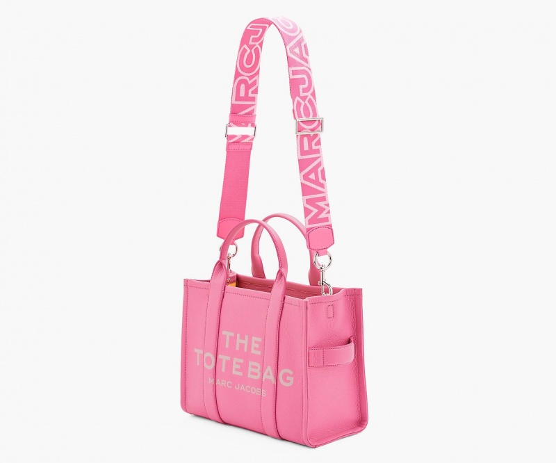 Marc Jacobs The Outline Logo Webbing Pink | USA_MJ71039