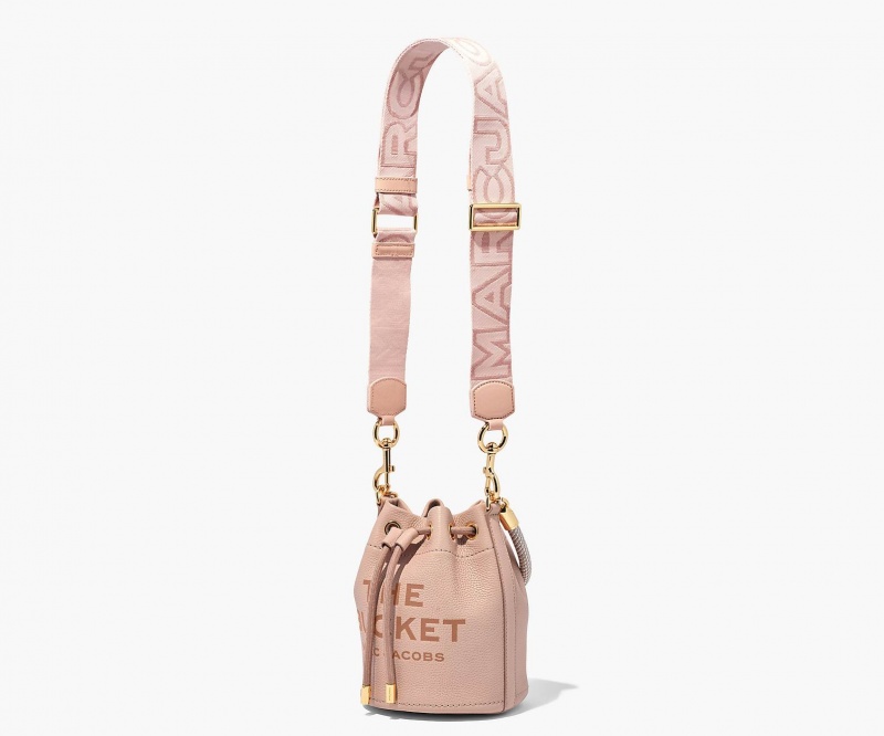 Marc Jacobs The Outline Logo Webbing Rose Multicolor | USA_MJ57137