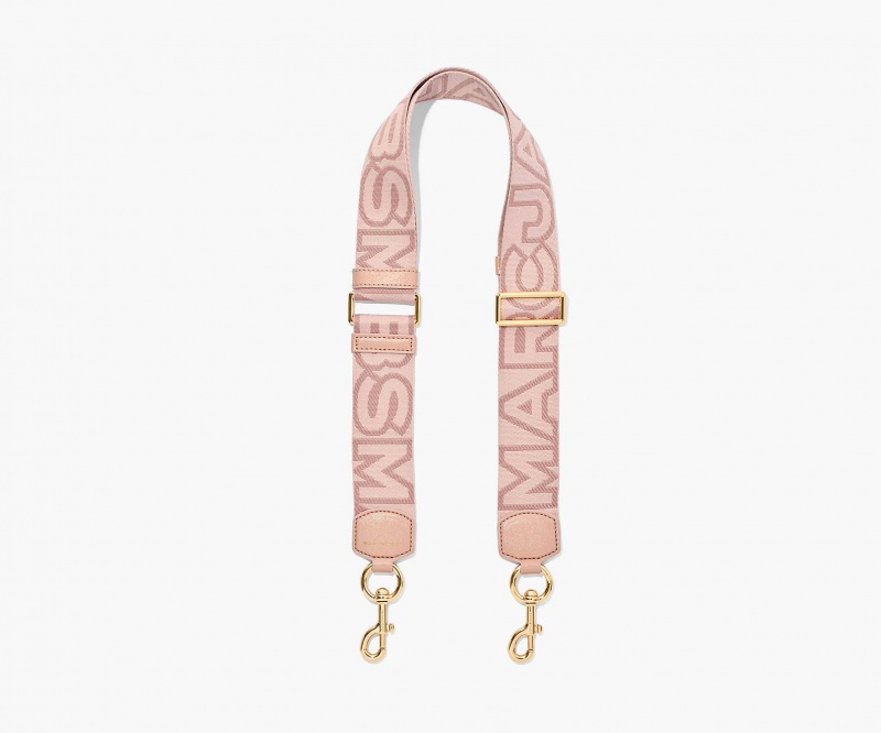 Marc Jacobs The Outline Logo Webbing Rose Multicolor | USA_MJ57137