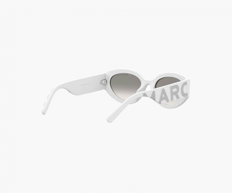 Marc Jacobs The Oval Mirrored White / Grey | USA_MJ75281