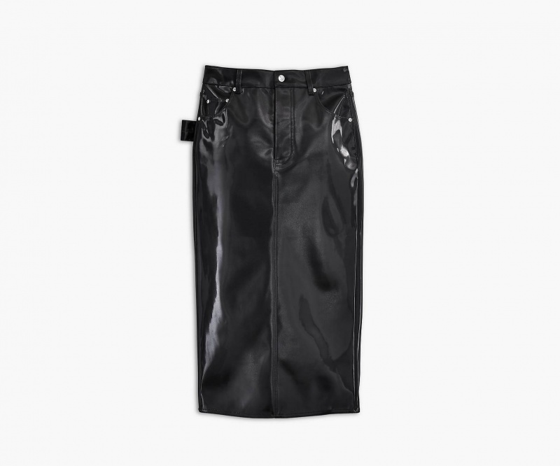 Marc Jacobs The Reflective Skirt Black | USA_MJ59458