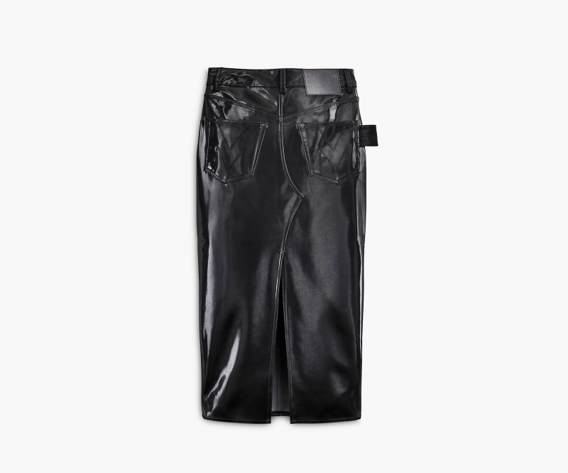 Marc Jacobs The Reflective Skirt Black | USA_MJ59458