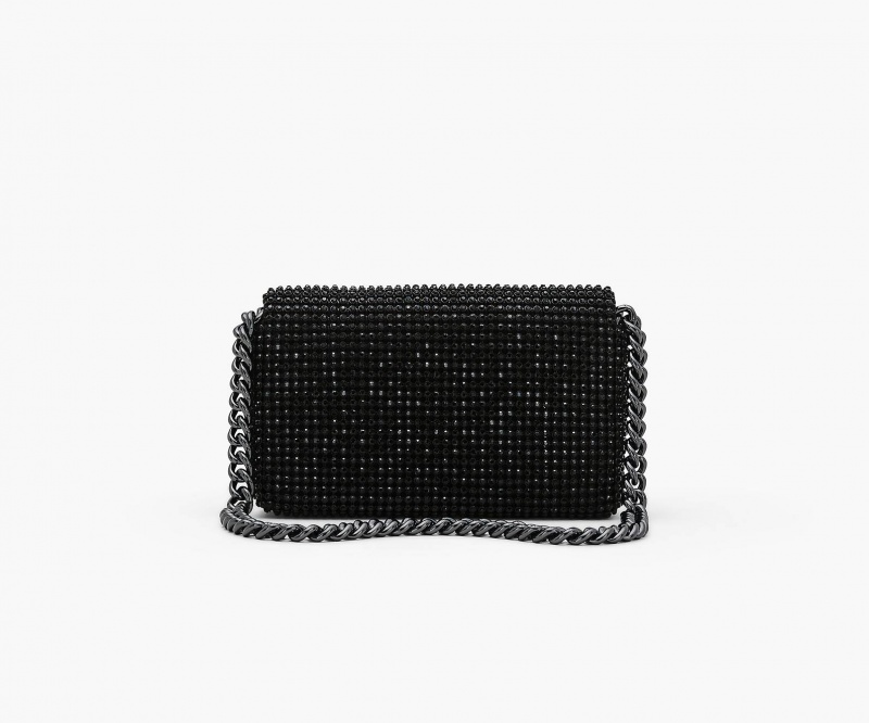 Marc Jacobs The Rhinestone J Marc Mini Black | USA_MJ89178