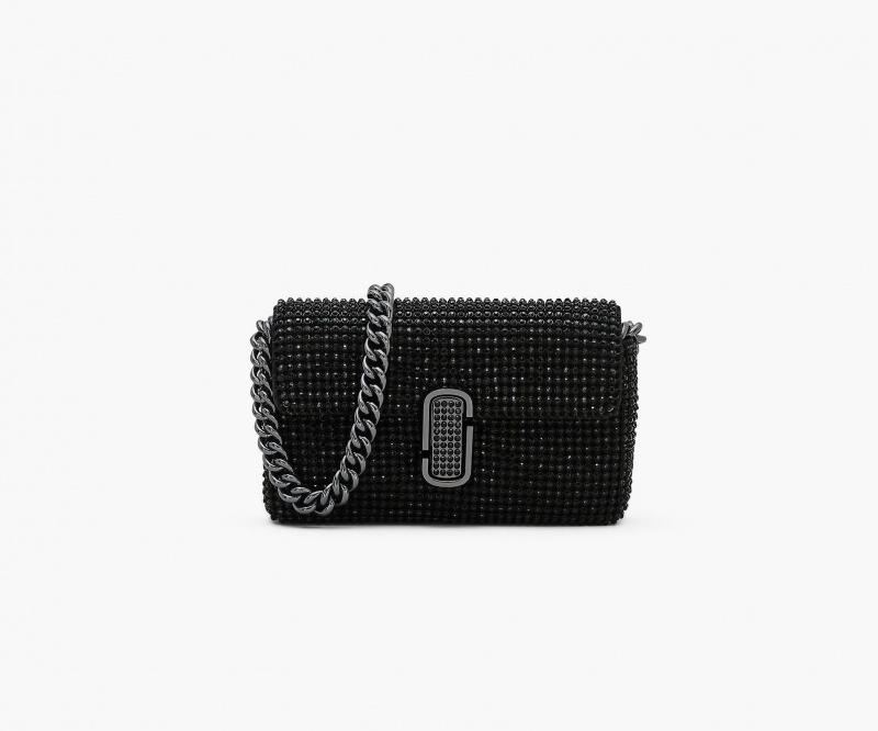 Marc Jacobs The Rhinestone J Marc Mini Black | USA_MJ89178