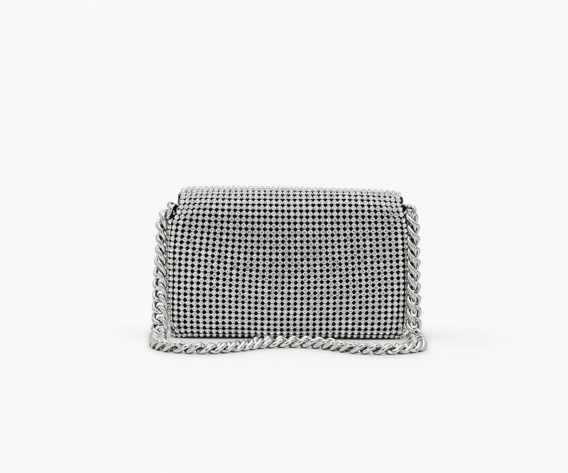 Marc Jacobs The Rhinestone J Marc Mini Silver | USA_MJ41472