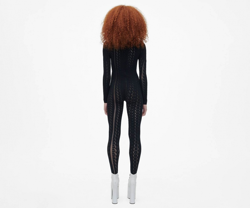 Marc Jacobs The Seamless Catsuit Black | USA_MJ86109