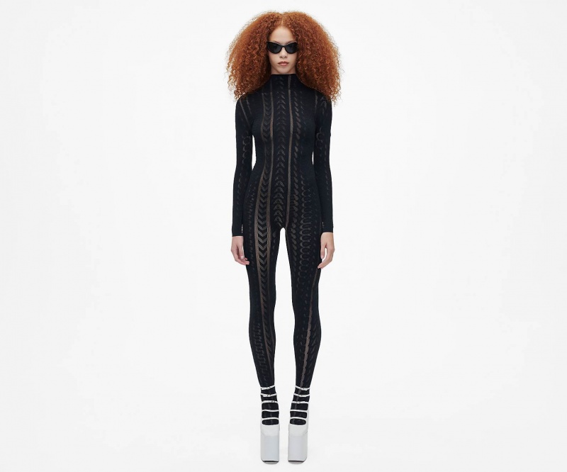 Marc Jacobs The Seamless Catsuit Black | USA_MJ86109