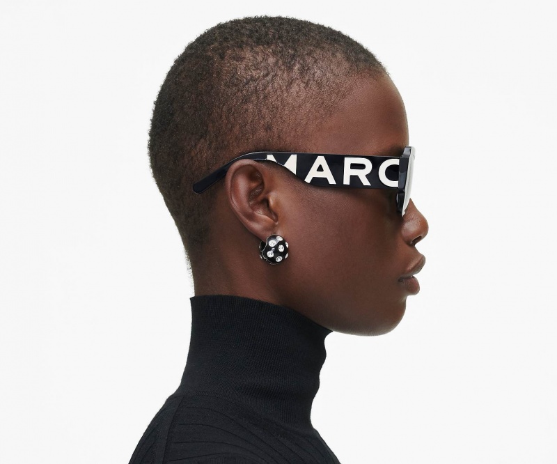 Marc Jacobs The Square Black / White | USA_MJ10901