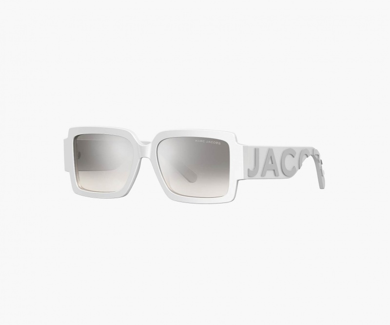 Marc Jacobs The Square Mirrored White / Grey | USA_MJ36936