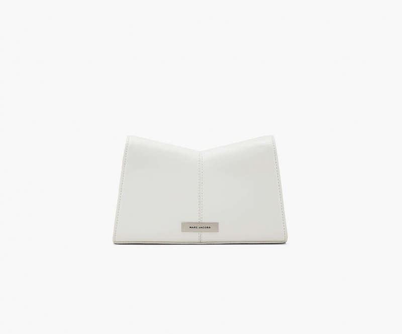 Marc Jacobs The St. Marc Chain Wallet White | USA_MJ43589