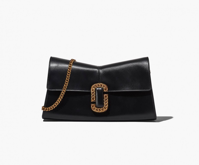 Marc Jacobs The St. Marc Convertible Clutch Black | USA_MJ61366