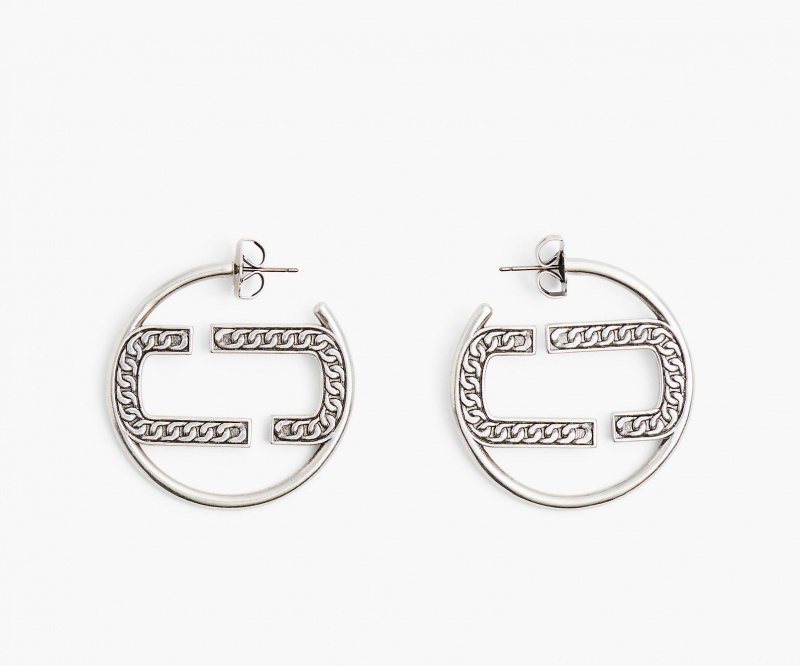 Marc Jacobs The St. Marc Hoops Light Silver | USA_MJ59386