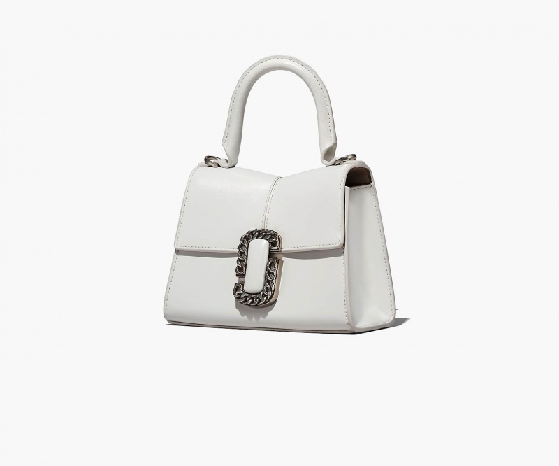 Marc Jacobs The St. Marc Mini Top Handle White | USA_MJ74078