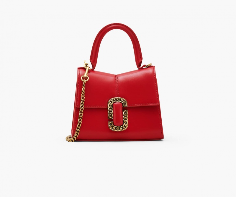 Marc Jacobs The St. Marc Mini Top Handle Red | USA_MJ38704