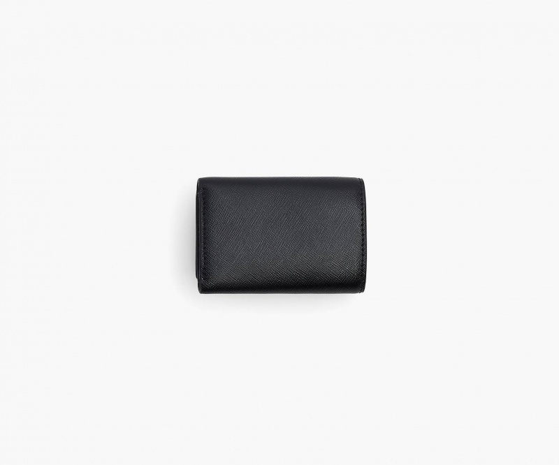 Marc Jacobs The Utility Snapshot Dtm Mini Trifold Black | USA_MJ93265