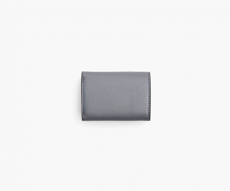 Marc Jacobs The Utility Snapshot Mini Trifold Grey Multicolor | USA_MJ82357