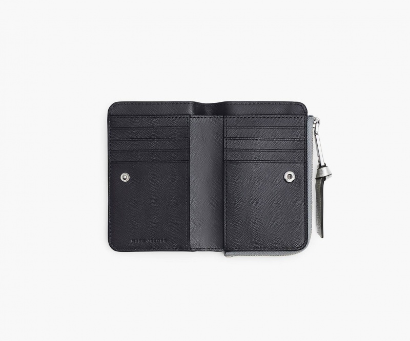 Marc Jacobs The Utility Snapshot Slim Bifold Grey Multicolor | USA_MJ45978